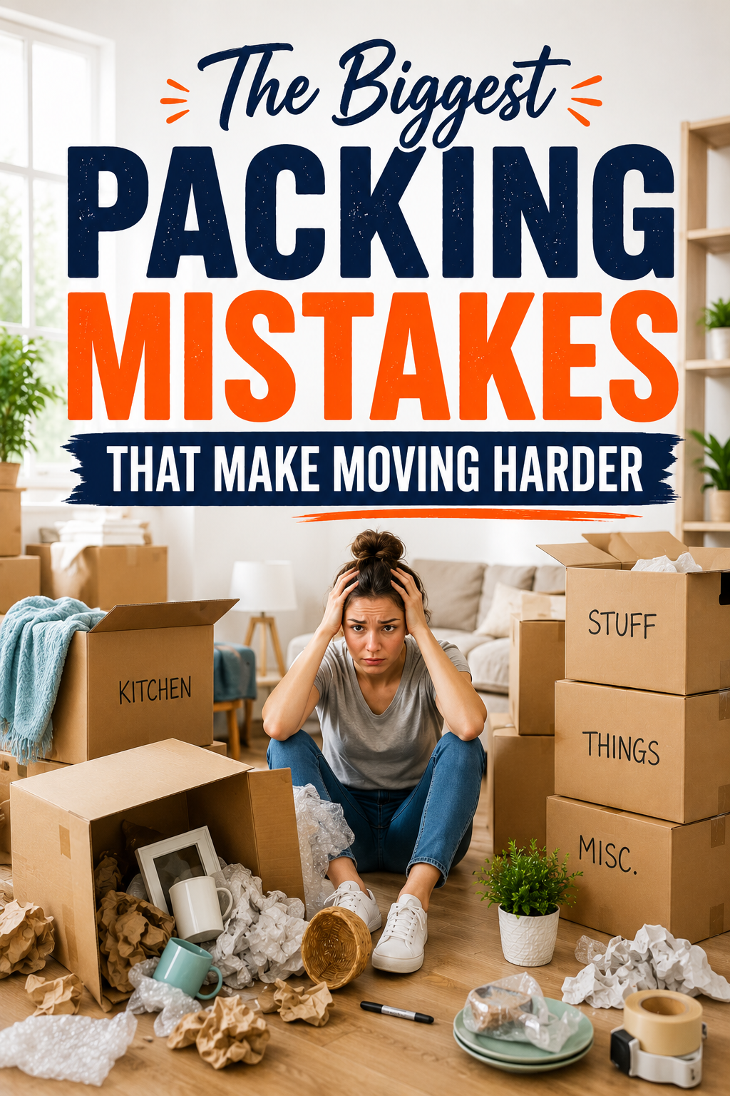 The Biggest Packing Mistakes That Make Moving Harder