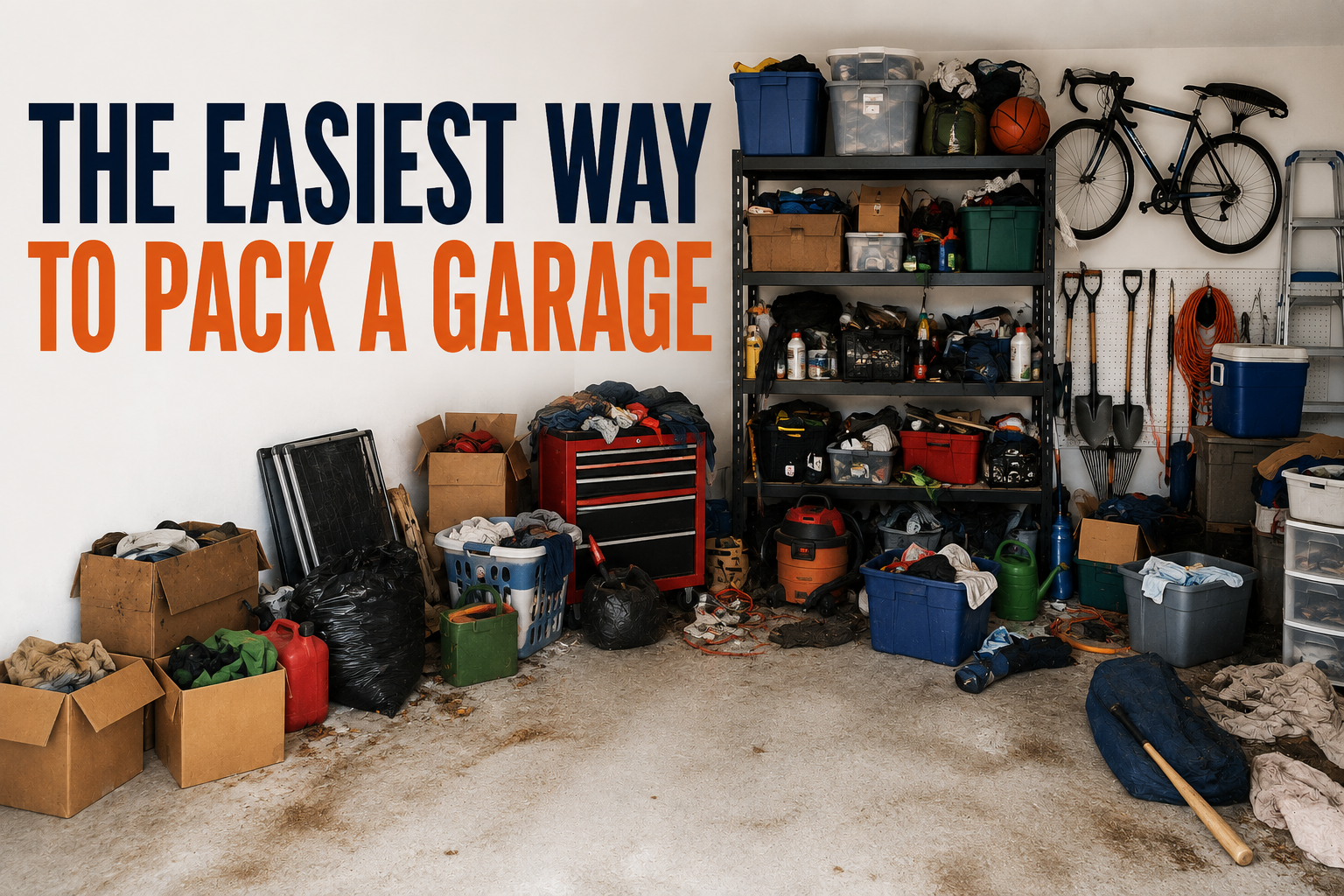 The Easiest Way to Pack a Garage