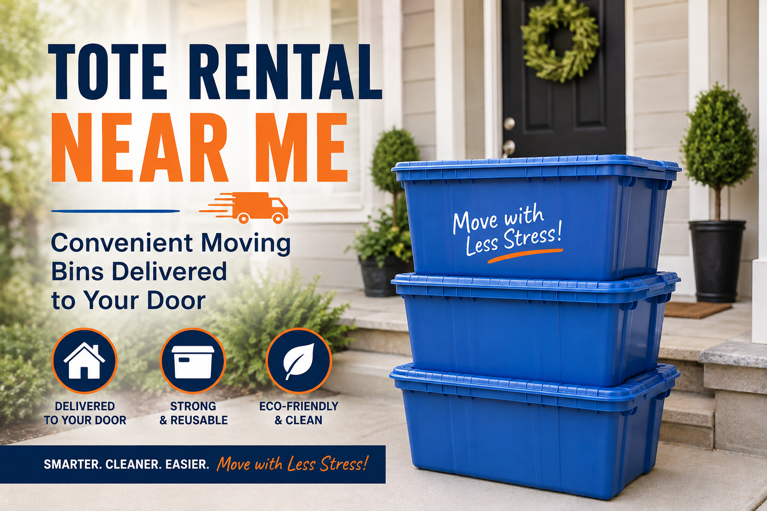 Tote Rental Near Me: Convenient Moving Bins Delivered to Your Door