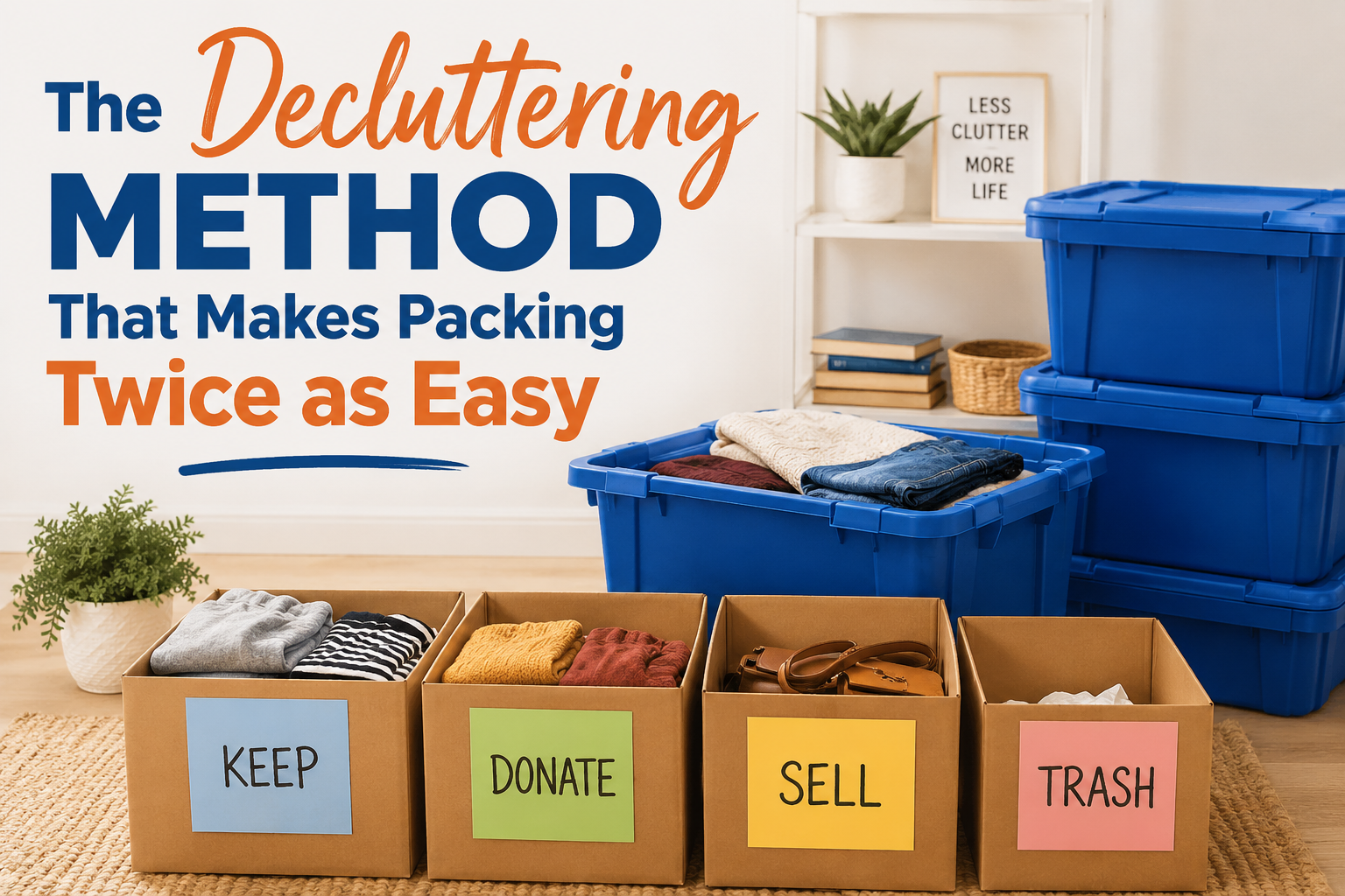 The Decluttering Method That Makes Packing Twice as Easy